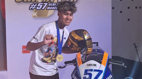 Setelah Ukir Sejarah Juara Dunia WorldSSP300 2024 Aldi Satya Mahendra