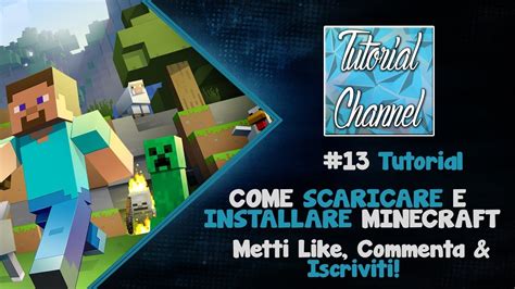 TUTORIAL 13 Come Scaricare E Installare Minecraft YouTube