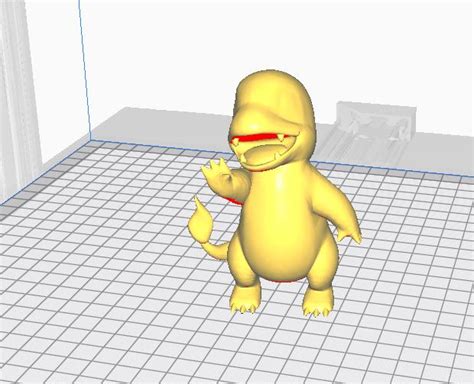 Archivo Stl Charmander Modelo Imprimible En D Para Descargarcults