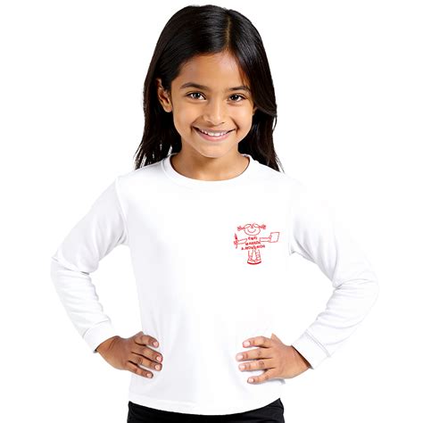 Emei Profa. Marilda Aparecida Montemór - Camiseta Escolar Infantil 100% Poliéster Manga Longa - EMEI Marilda ...