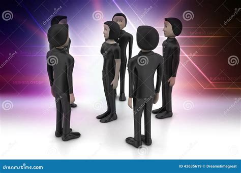 Businessmen. Leadership and Team Stock Illustration - Illustration of follow, leader: 43635619