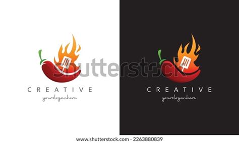 Red Hot Chili Logo Designs Concept Stock Vector Royalty Free 2263880839 Shutterstock