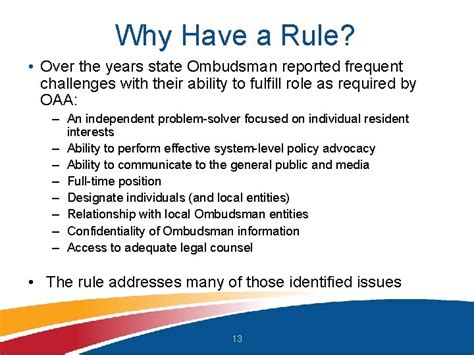 New State Ombudsman Orientation Nuggets Of Information From