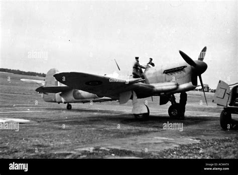 Hawker Hurricane Black And White Stock Photos And Images Alamy