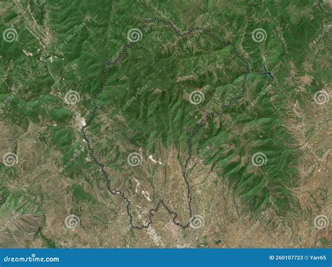 Cucer Sandevo Macedonia Low Res Satellite No Legend Stock