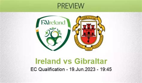 Republic Of Ireland Gibraltar Betting Prediction