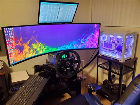 My Finished Sim Rig And Gaming Pc Simracing