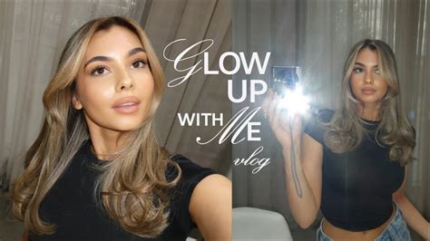 Vlog Glow Up With Me Hair Nails Brows Lashes And Laser