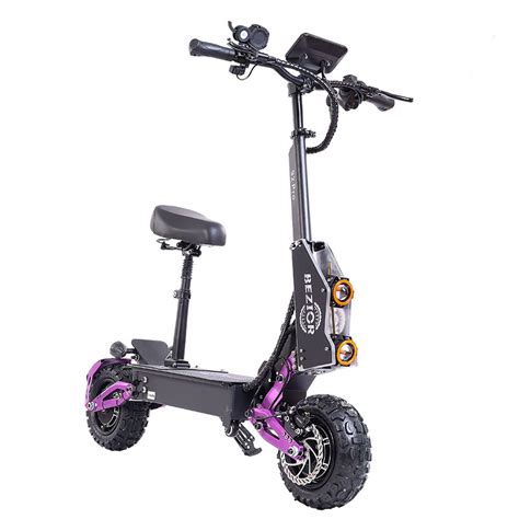 Bezior S Pro Electric Scooter Inch Ah Km H W Dual Motor