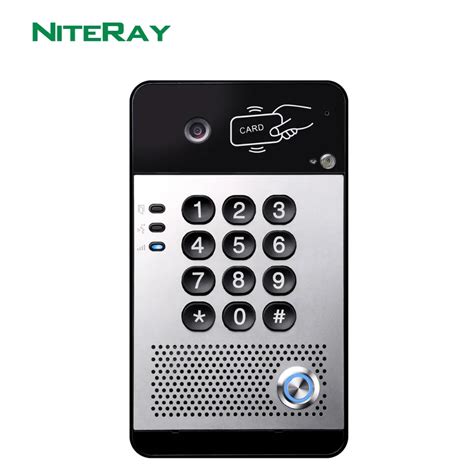 IP Door Bell Voip Door Phone Intercom RFID Card Access Control System