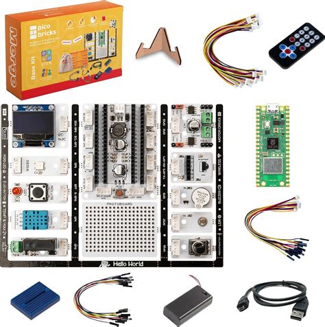 Amazon Picobricks Raspberry Pi Pico W Starter Kit With