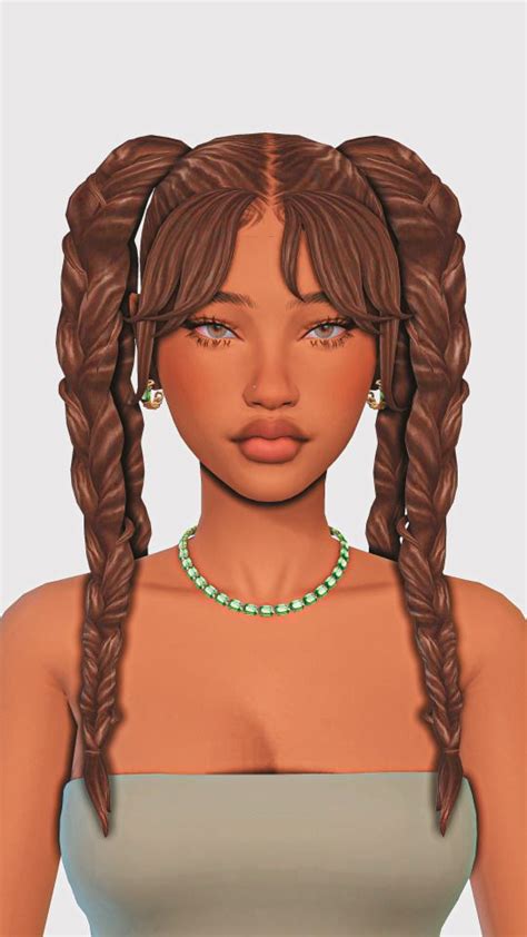 Braids Dreads Twists And More Maxis Match Edition In 2024 Sims