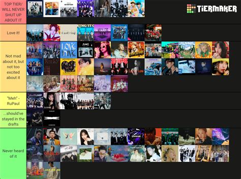 First Half Of K Pop Songs Tier List Community Rankings Tiermaker