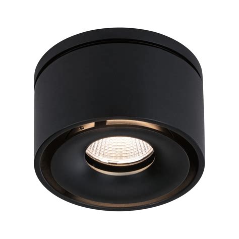 Paulmann Spircle Spot LED Encastrable Noir Mat Luminaire Fr