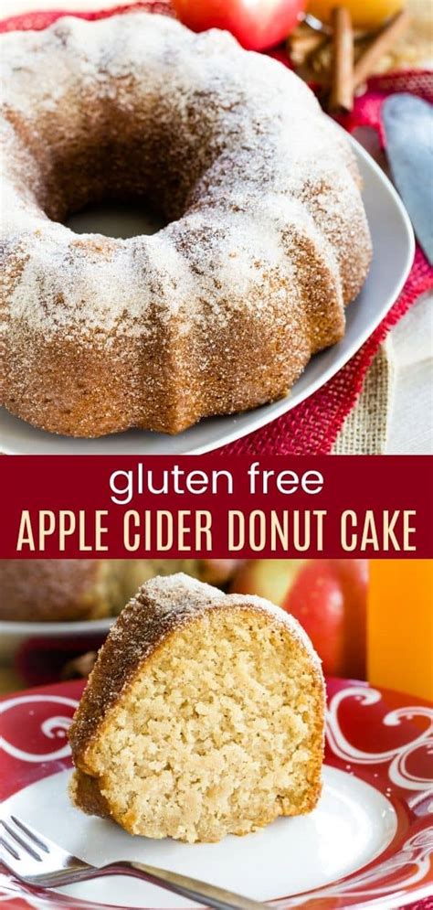 Gluten Free Apple Cider Donut Cake Cupcakes Kale Chips