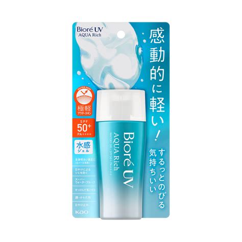 Kao Malaysia Product Catalogue Biore Uv Aqua Rich Watery Gel