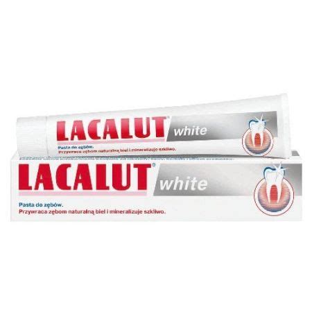 Lacalut White pasta do zębów wybielająca 75 ml 12208630499 Allegro pl