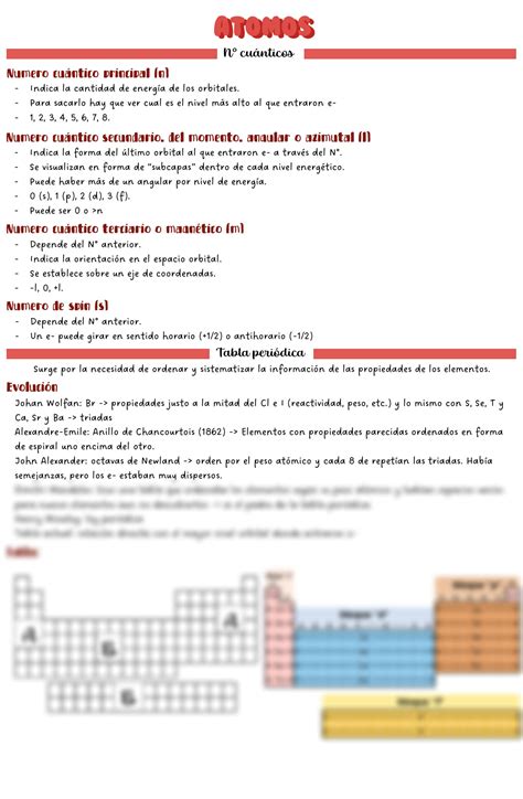 Solution Numeros Cuanticos Y Tabla Periodica Studypool