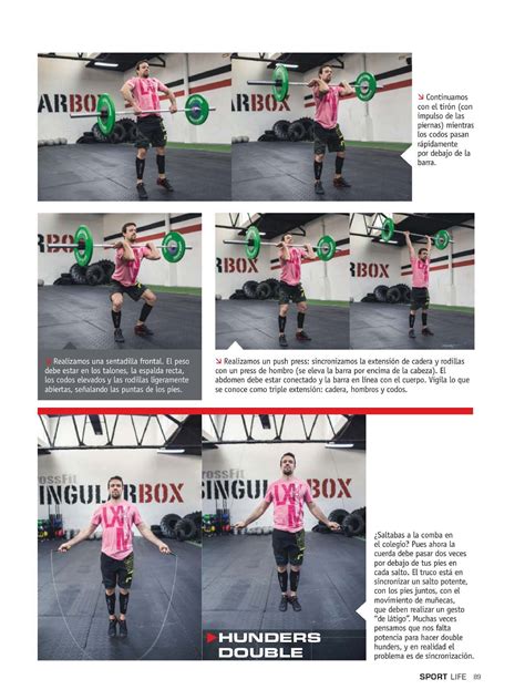 Rutinas de Ejercicio CROSSFIT 5 Ejercicios Básicos de Crossfit