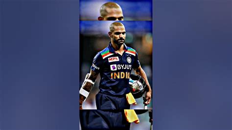 🥺 Bcci End Shikhar Dhawan Cricket Career 💔 Trending Shorts Cricket