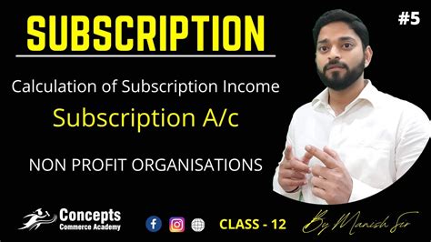 Subscription A C NPO How To Calculate Subscription Income