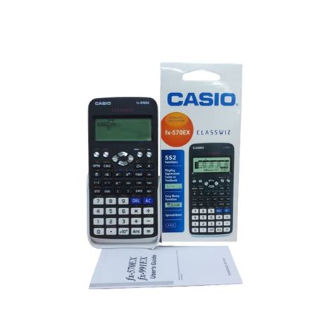 Buy Casio Scientific Classwiz Calculator School And Office Fx 570ex 552 Functions Oem