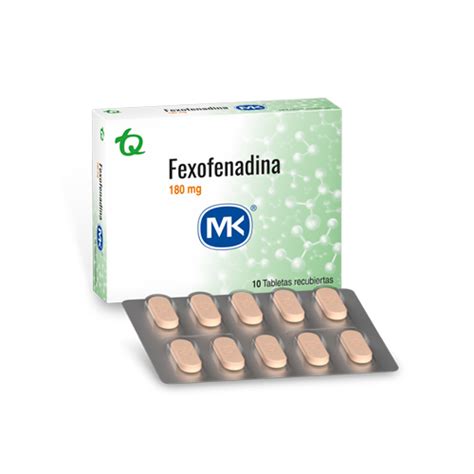 Fexofenadina Mg Mk Caja X Tabs Farmavida Droguer A Online