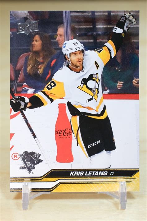 Upper Deck Base Kris Letang Pittsburgh Penguins Ebay