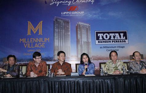 Signing Ceremony Millenium Village Dan Total Bangun Persada