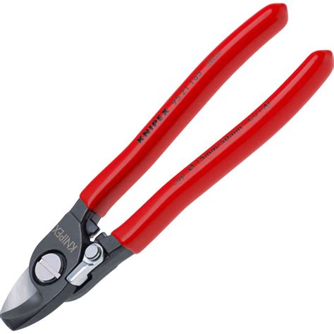 Knipex 95 21 165 Cable Cutters With Opening Spring 165mm Rapid Online