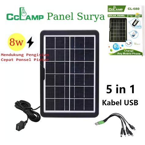 Jual CCLAMP Solar Panel Tenaga Surya Panel Surya Multifungsi