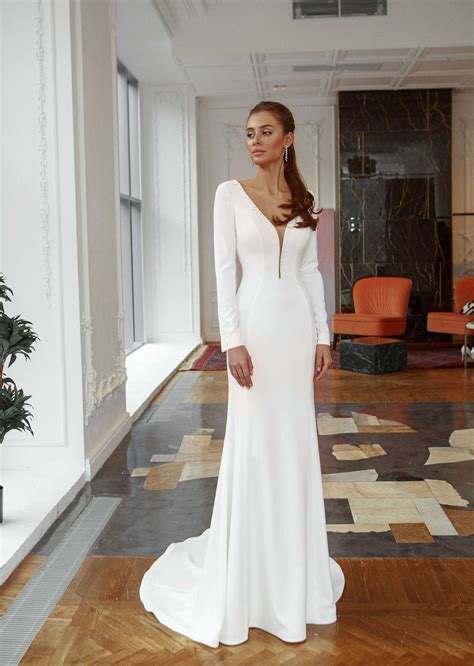 Stunning Long Sleeve Wedding Dresses Hi Miss Puff