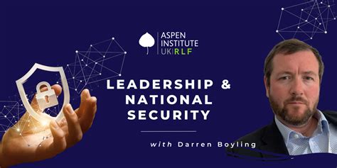 Rising Leaders Fellowship Leadership National Security Aspen Institute