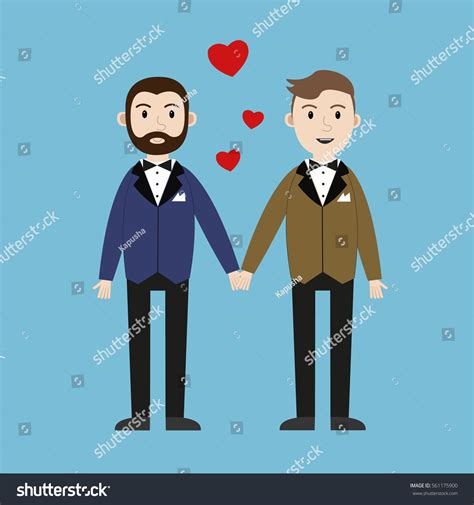2 170 Gay Wedding Cartoon Images Stock Photos Vectors Shutterstock