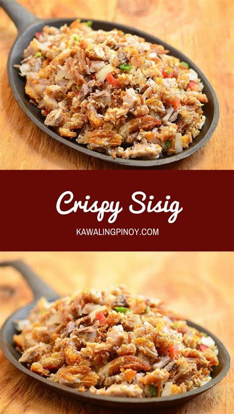 Crispy Sisig Is The Perfect Use For Your Leftover Lechon Kawali A