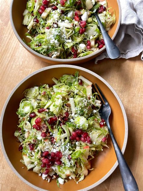 Shredded Brussels Sprouts Salad