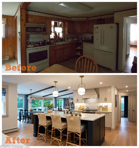 Before And After 1950 Ranch Renovation From Dark And Cramped To