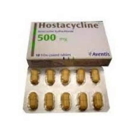 Hostacycline Tetracycline Hydrochloride Capsules Mg At Rs