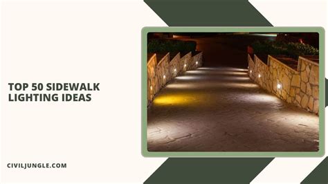 Top 50 Sidewalk Lighting Ideas