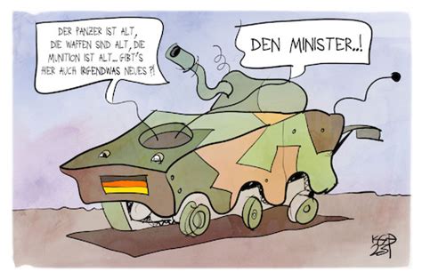 Neues für Bundeswehr von Kostas Koufogiorgos Politik Cartoon