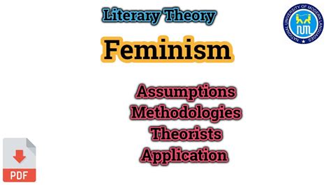 Feminism Feminism Literary Theory Youtube