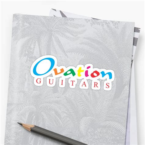 Ovation Guitars Sticker By Ebeling Redbubble