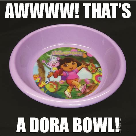 Dora The Explorer Bowl