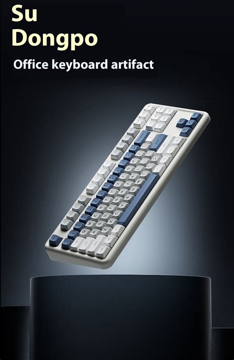 Jianhuijia Su Dongpo Wireless Mechanical Keyboard Hot Swappable Rgb Gasket Custom Gaming