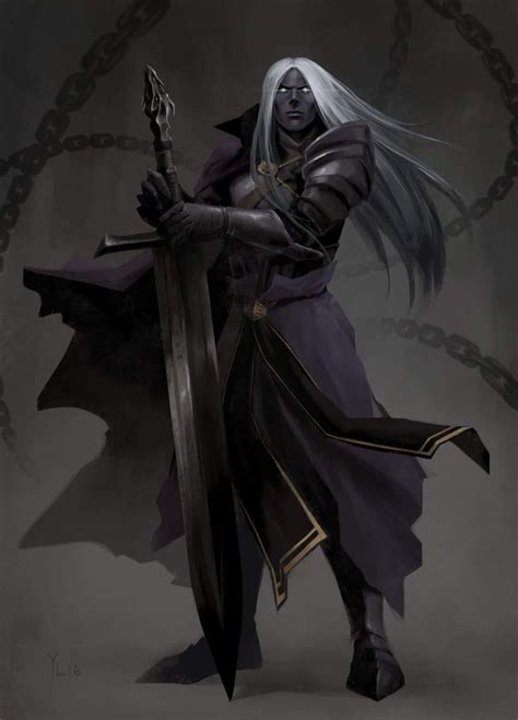 1522432354603 Drow Male Dark Elf Fantasy Character Design