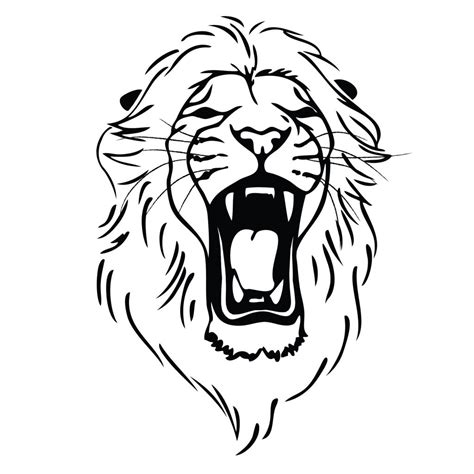 Angry Lion Drawing at GetDrawings | Free download