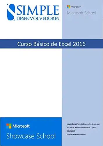 Curso Básico De Excel Office 365 Excel 2016 Curso De Excel Livro 1