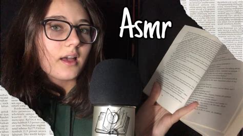 ASMR EN Reading You A Book To Make You Fall Asleep Normal Whispering