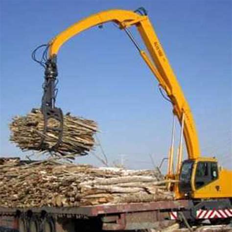 Zsme Excavatorwood Grab Grab Single Cylinder Hydraulic Wood Grapple