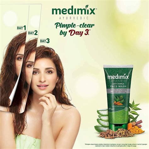 Medimix Ayurvedic Anti Pimple Face Wash Ml Shopee Malaysia